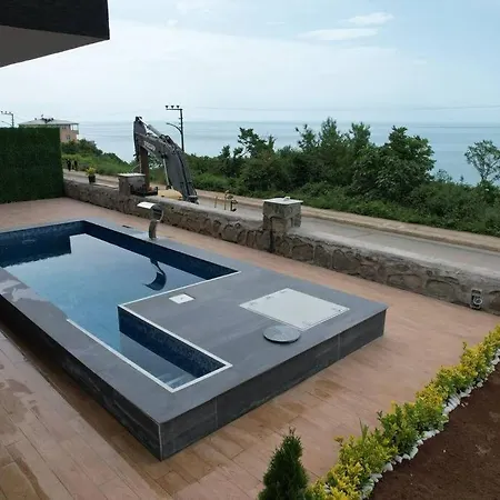5+1 With Pool, Near Sea, 10 Person, Arakli