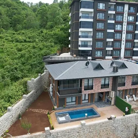 5+1 With Pool, Near Sea, 10 Person, Arakli *